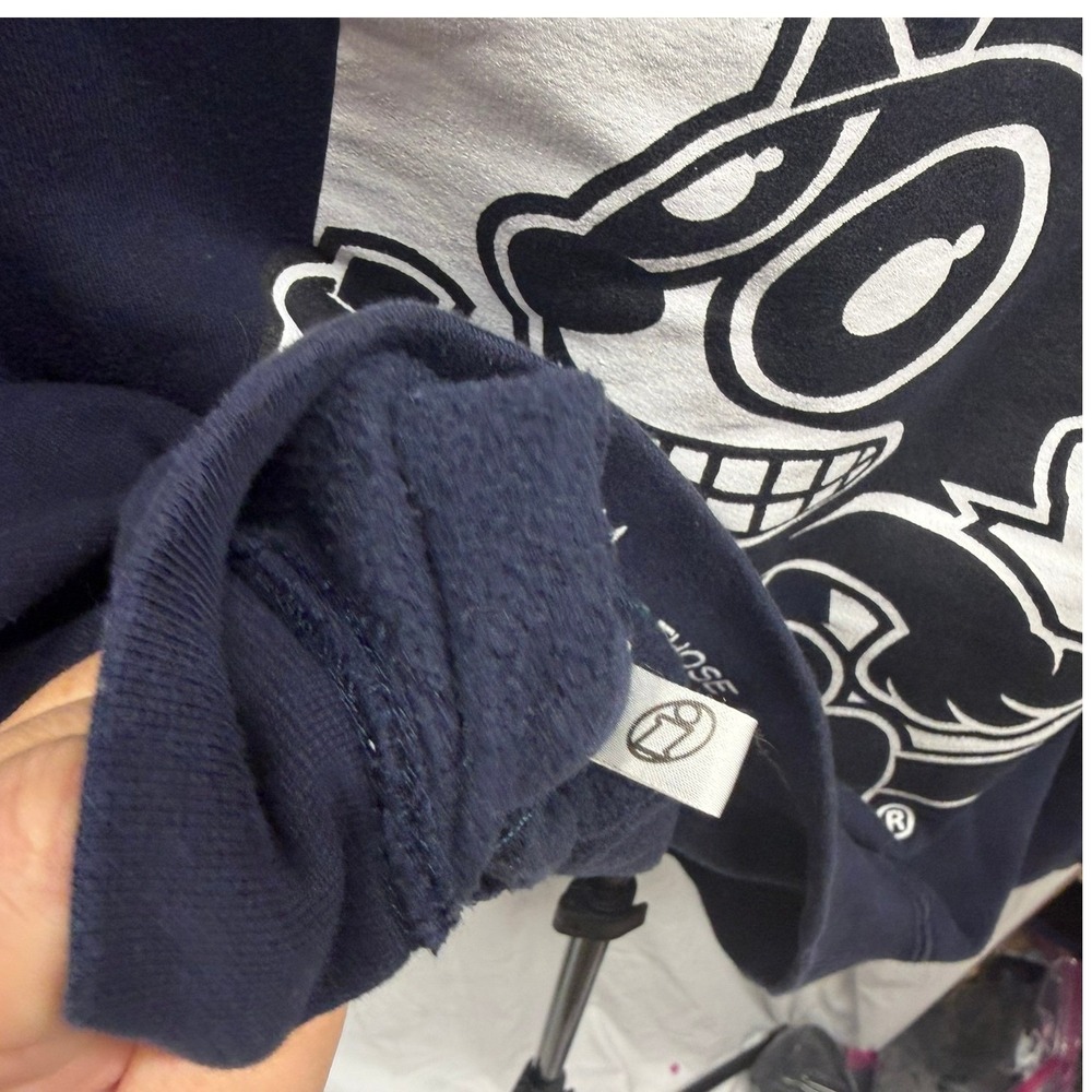 Abakus Felix the Cat Custom Mens Streetwear Crew Neck Navy Pullover Sweatshirt M - Picture 7 of 8
